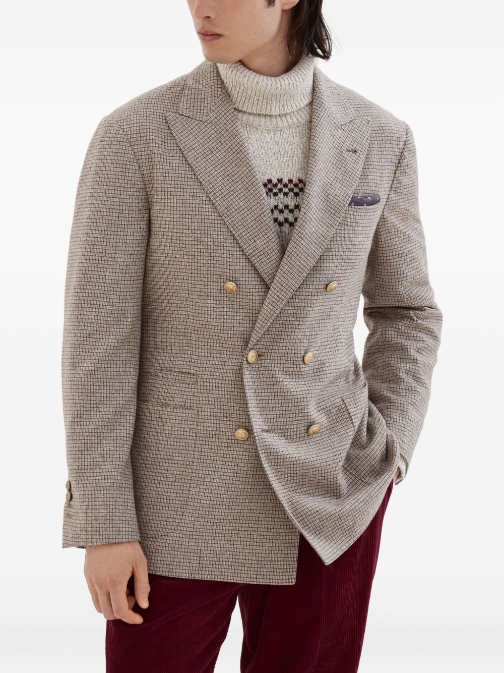 Brunello Cucinelli Jackets Beige Brunello Cucinelli