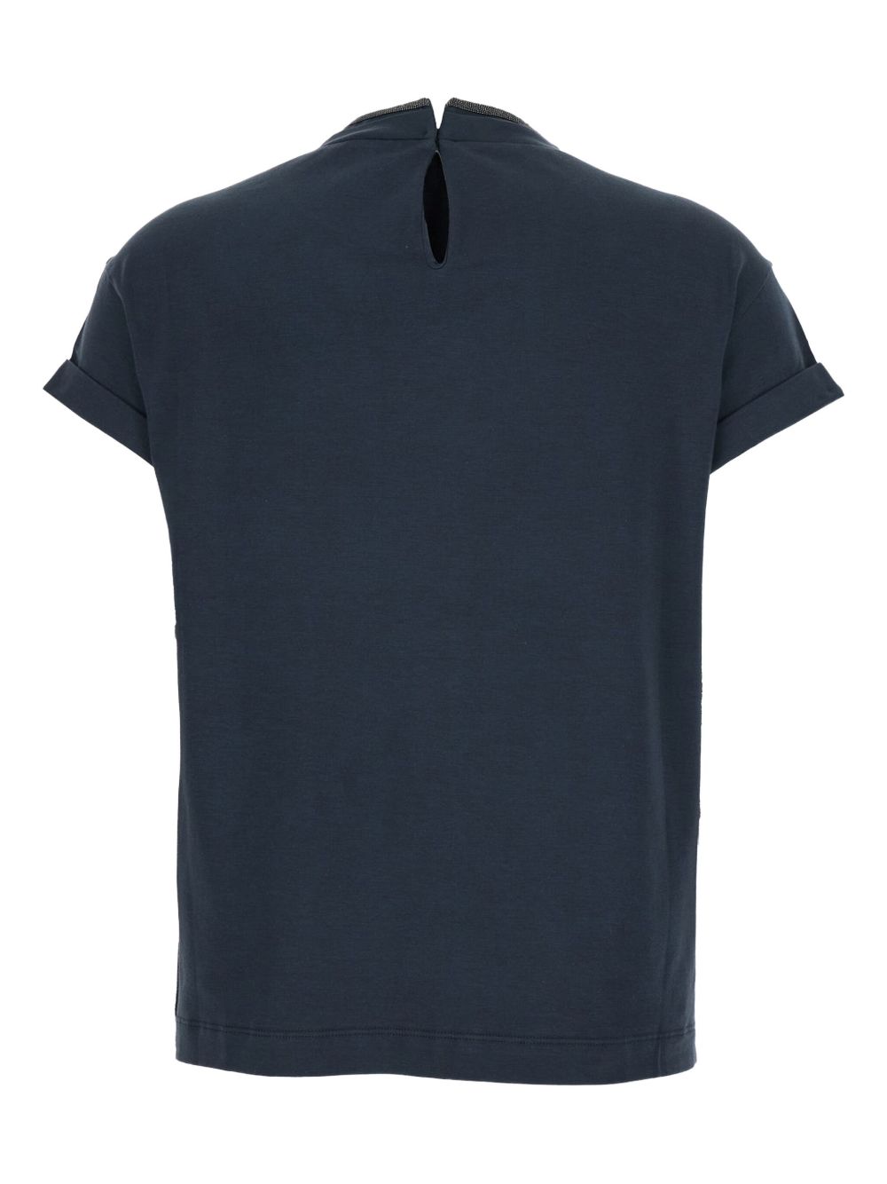 Brunello Cucinelli T-shirts and Polos Blue Brunello Cucinelli
