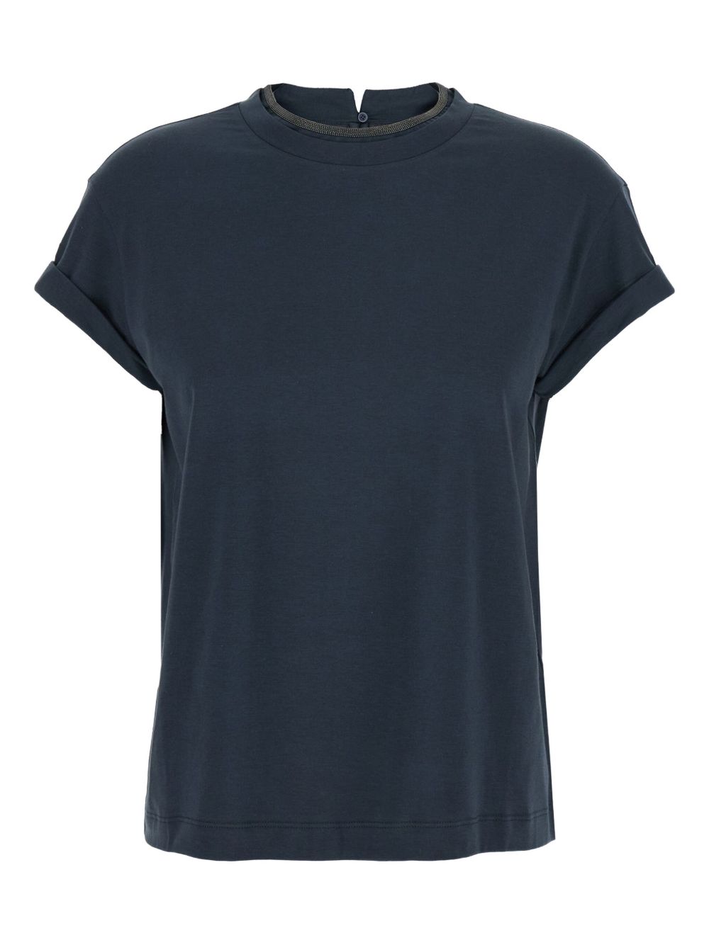 Brunello Cucinelli T-shirts and Polos Blue Brunello Cucinelli