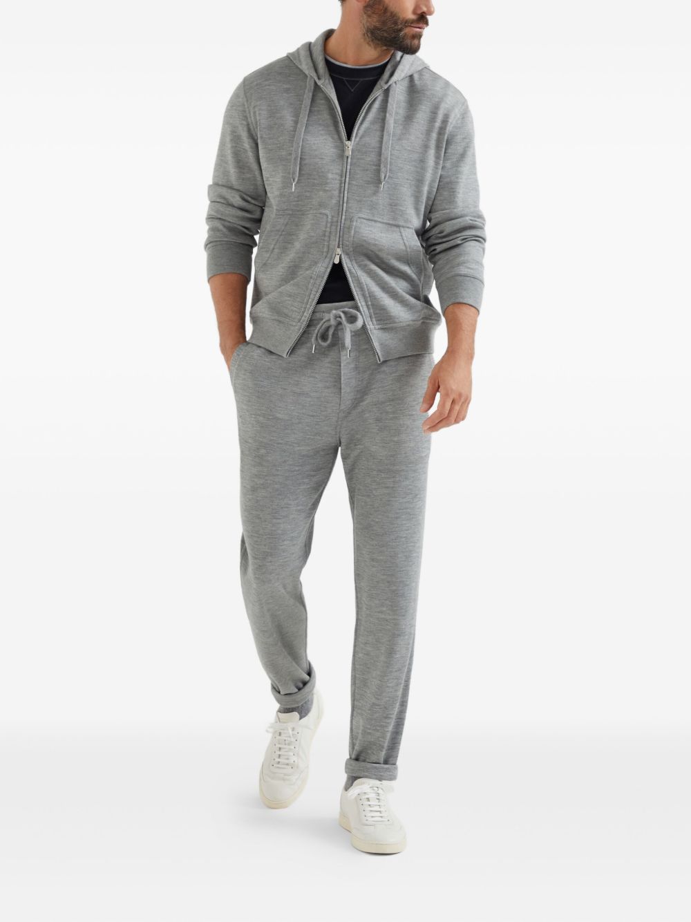 Brunello Cucinelli T-shirts and Polos Blue Brunello Cucinelli