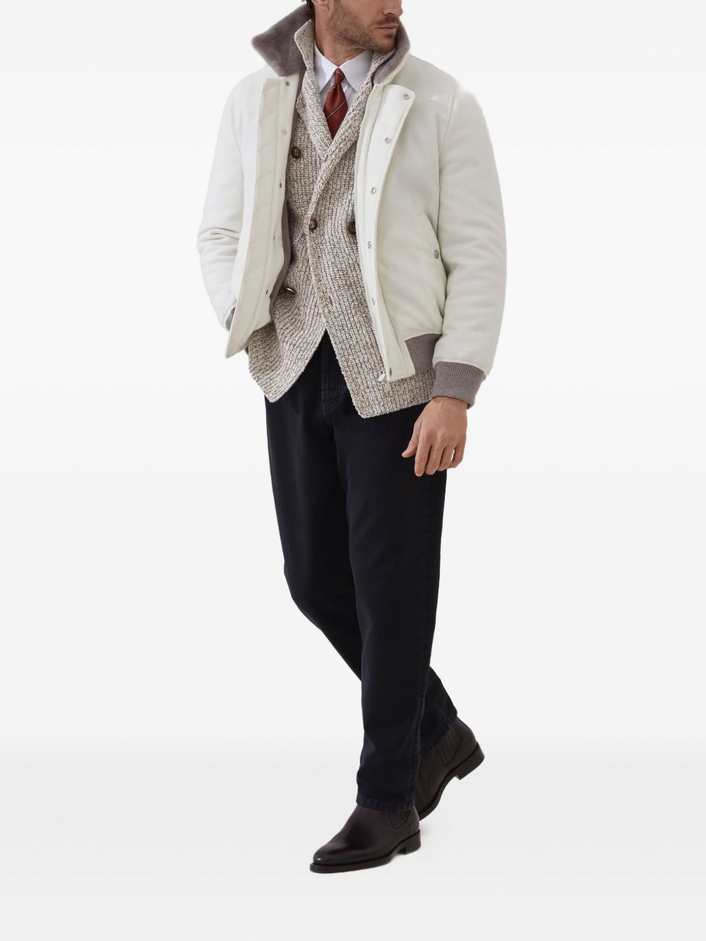 Brunello Cucinelli Jackets Beige Brunello Cucinelli
