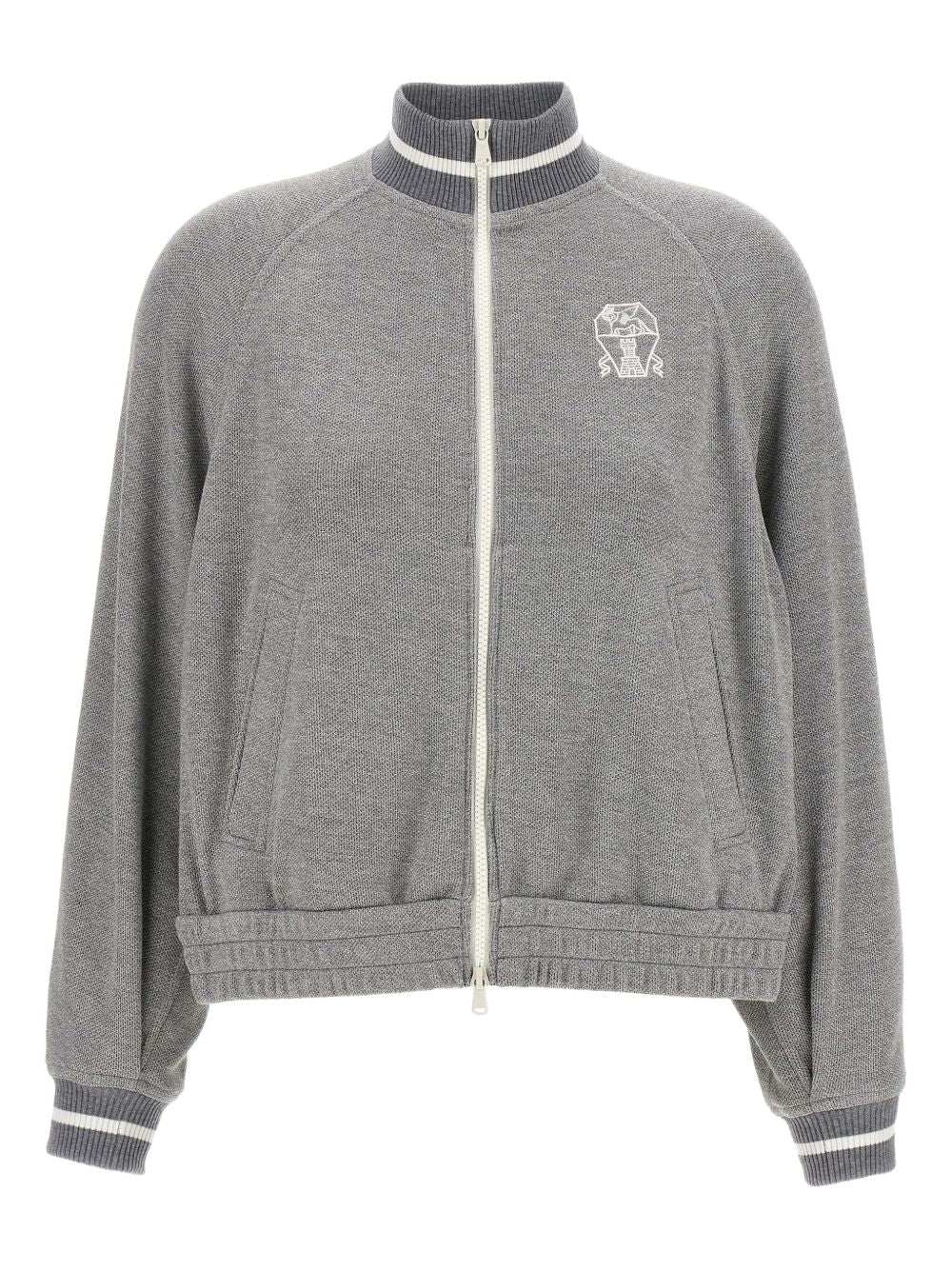 Brunello Cucinelli Sweaters Grey Brunello Cucinelli