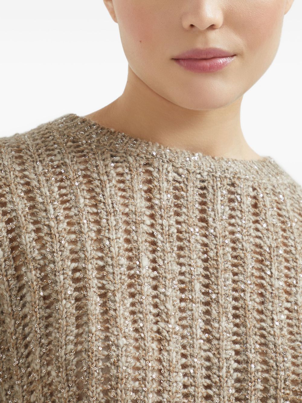 Brunello Cucinelli Sweaters Beige Brunello Cucinelli