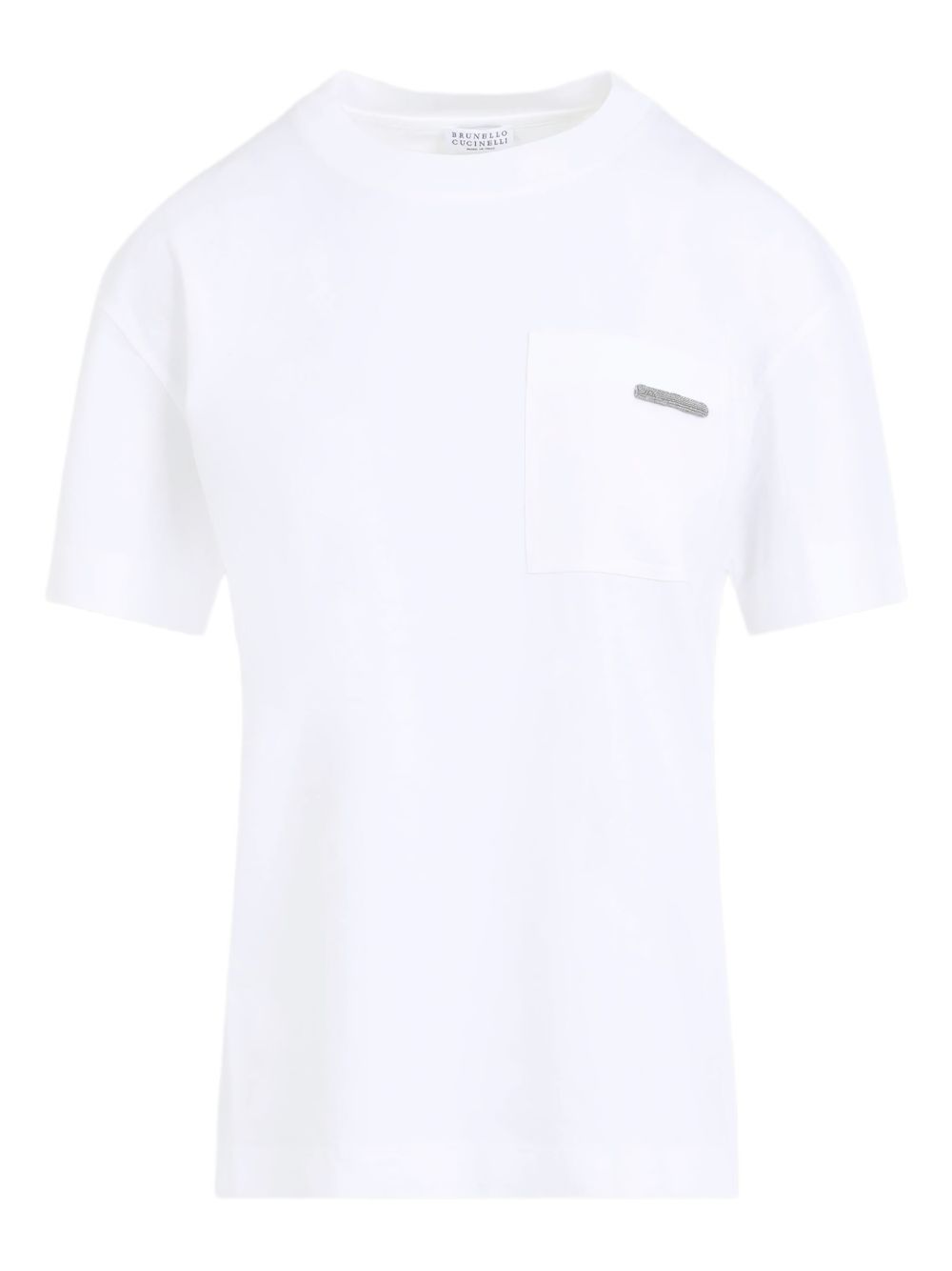 Brunello Cucinelli T-shirts and Polos White Brunello Cucinelli