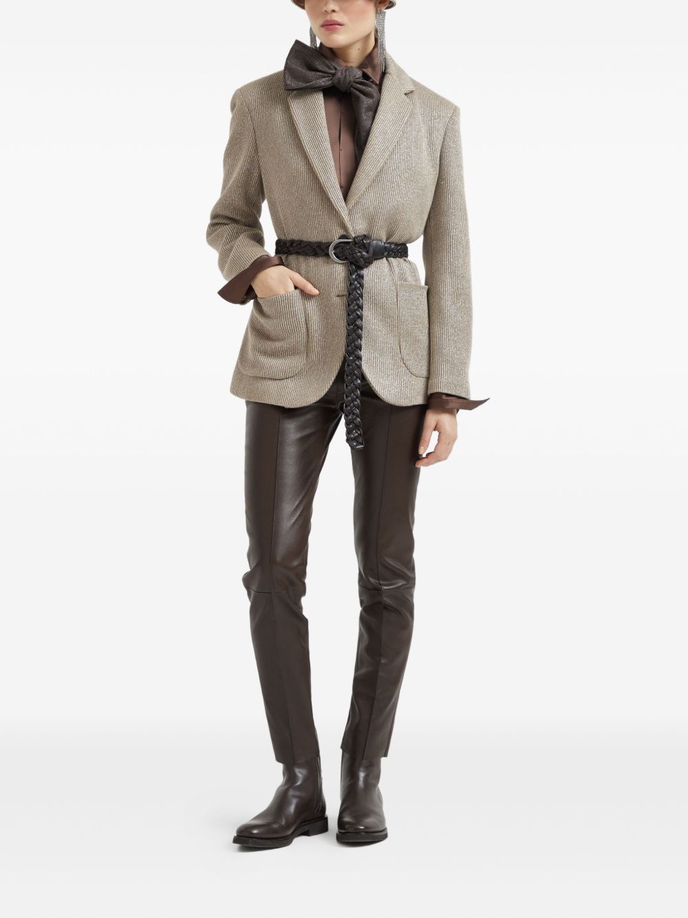 Brunello Cucinelli Jackets Beige Brunello Cucinelli
