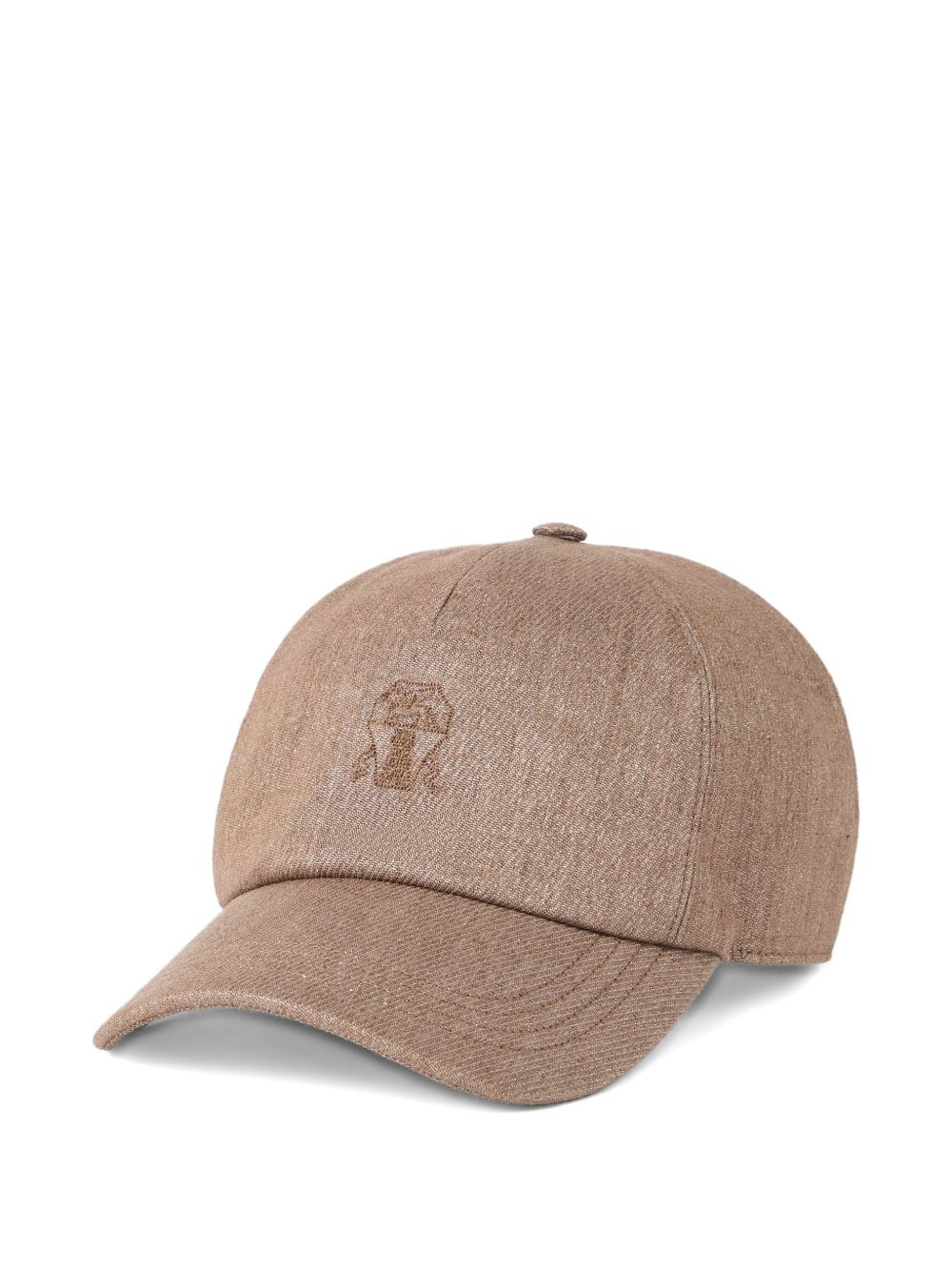 Brunello Cucinelli baseball cap with embroidered logo Brunello Cucinelli