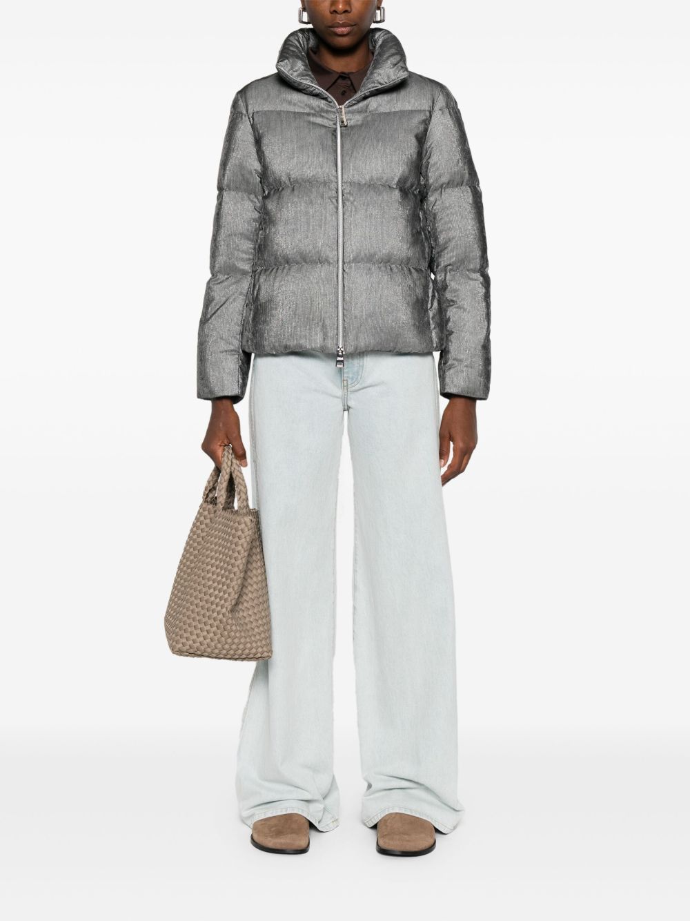 Herno Coats Light Grey Herno