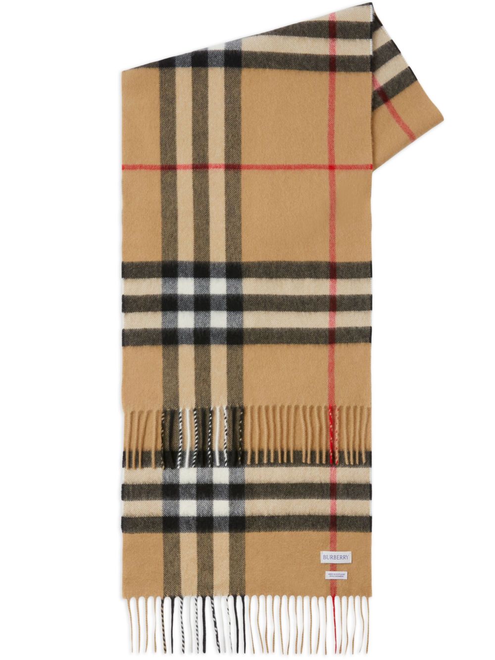 Burberry Check cashmere scarf Burberry