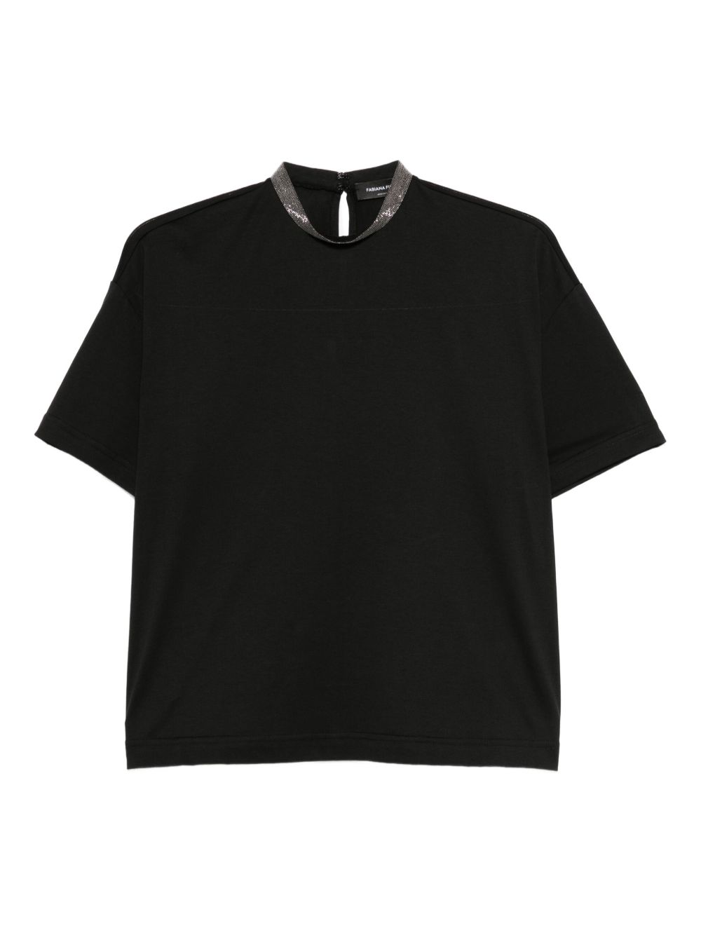 Fabiana Filippi Top Black Fabiana Filippi