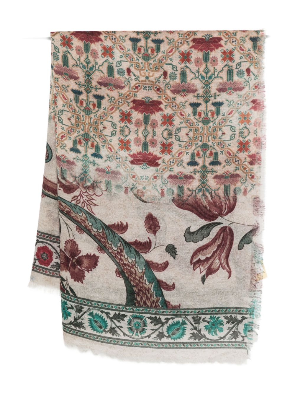 Pierre Louis Mascia Printed cashmere scarf Pierre Louis Mascia