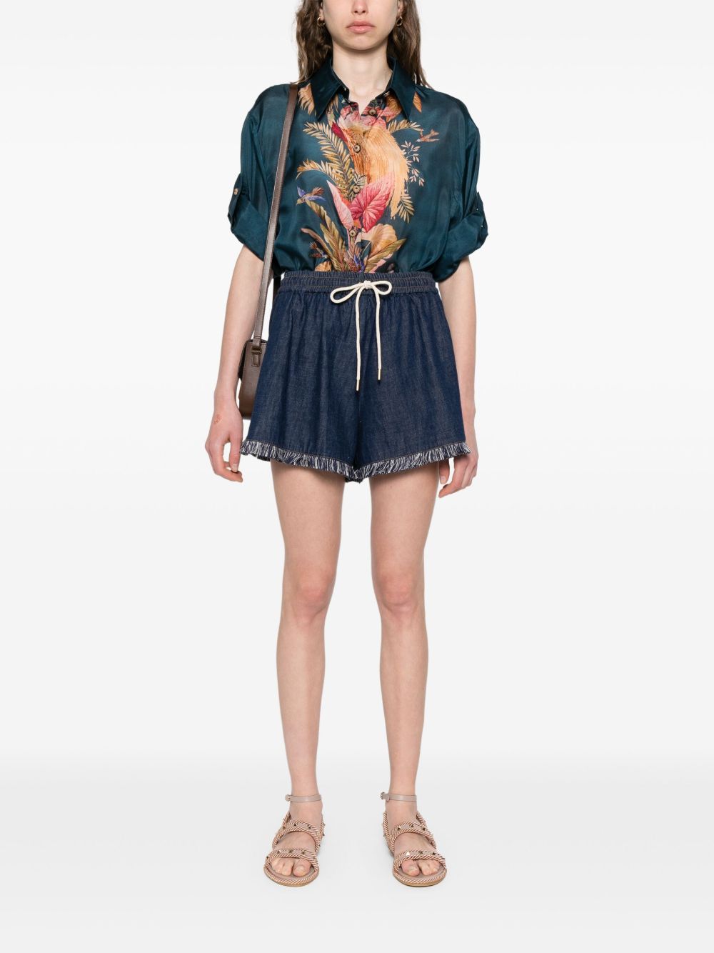 Zimmermann Shirts Blue Zimmermann
