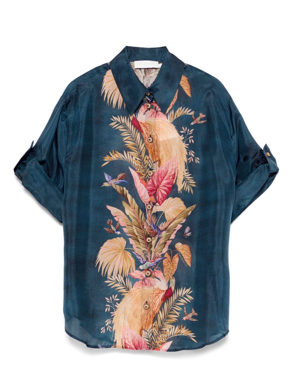Zimmermann Shirts Blue Zimmermann