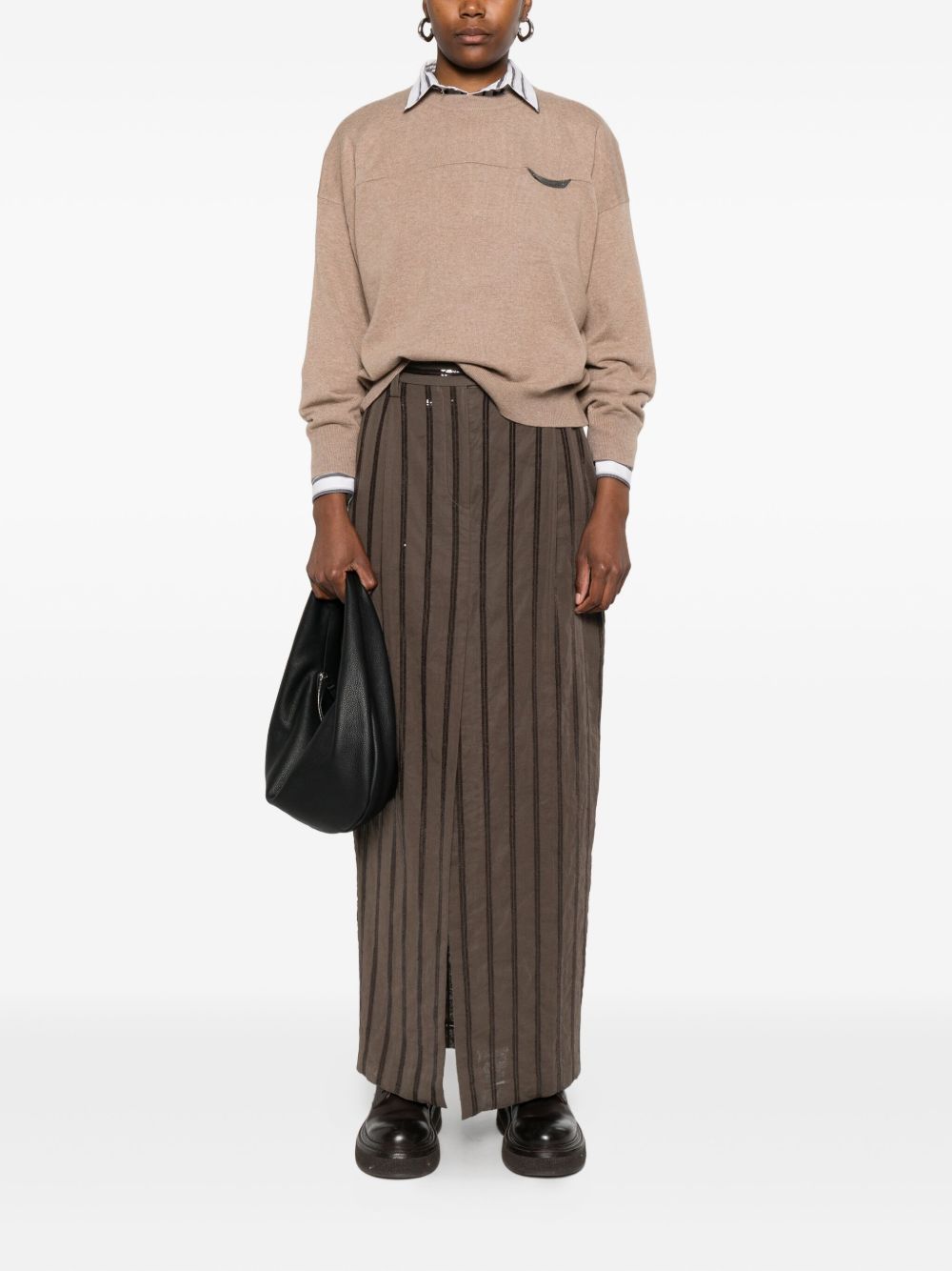 Brunello Cucinelli Sweaters Brown Brunello Cucinelli