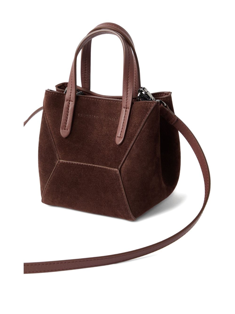 Brunello Cucinelli BC Duo mini suede bag Brunello Cucinelli
