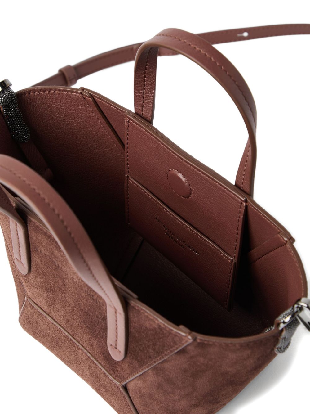Brunello Cucinelli BC Duo mini suede bag Brunello Cucinelli