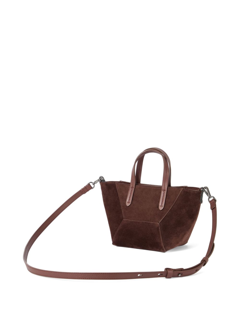 Brunello Cucinelli BC Duo mini suede bag Brunello Cucinelli