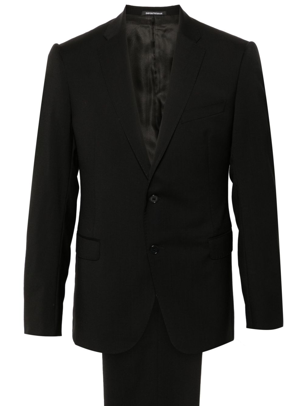 Emporio Armani Suit Black Emporio Armani