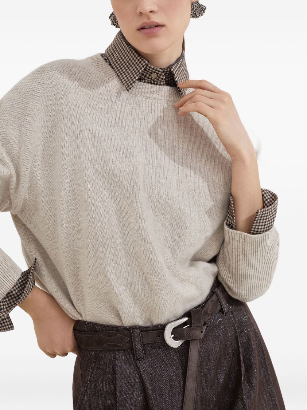 Brunello Cucinelli Sweaters Beige Brunello Cucinelli