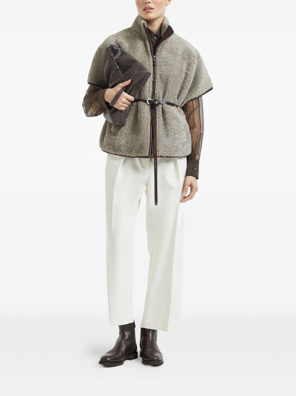 Brunello Cucinelli Jackets Brown Brunello Cucinelli