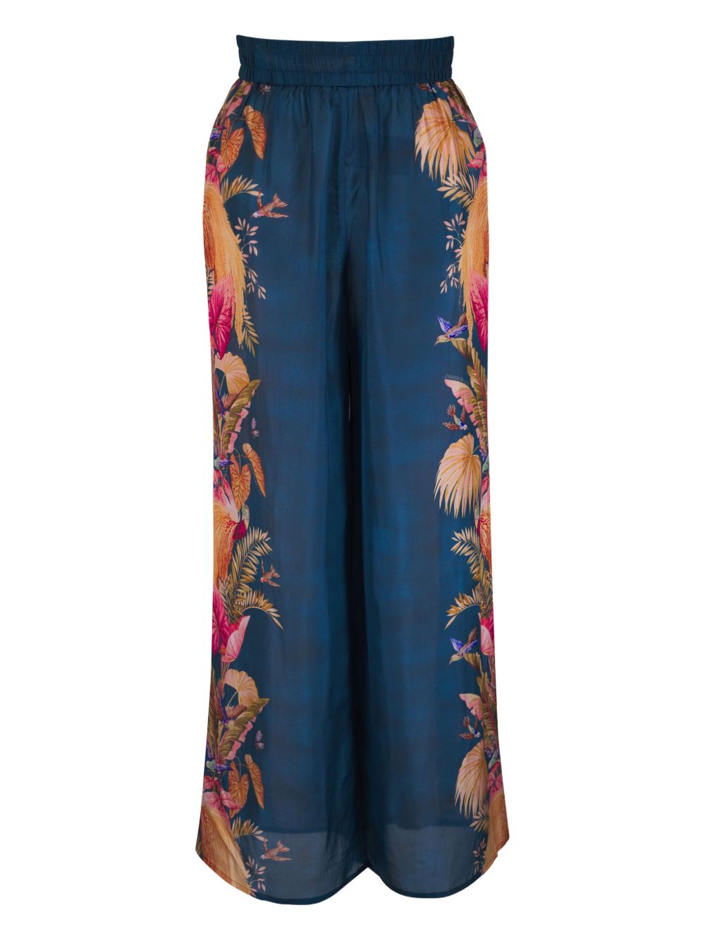 Zimmermann Trousers Blue Zimmermann