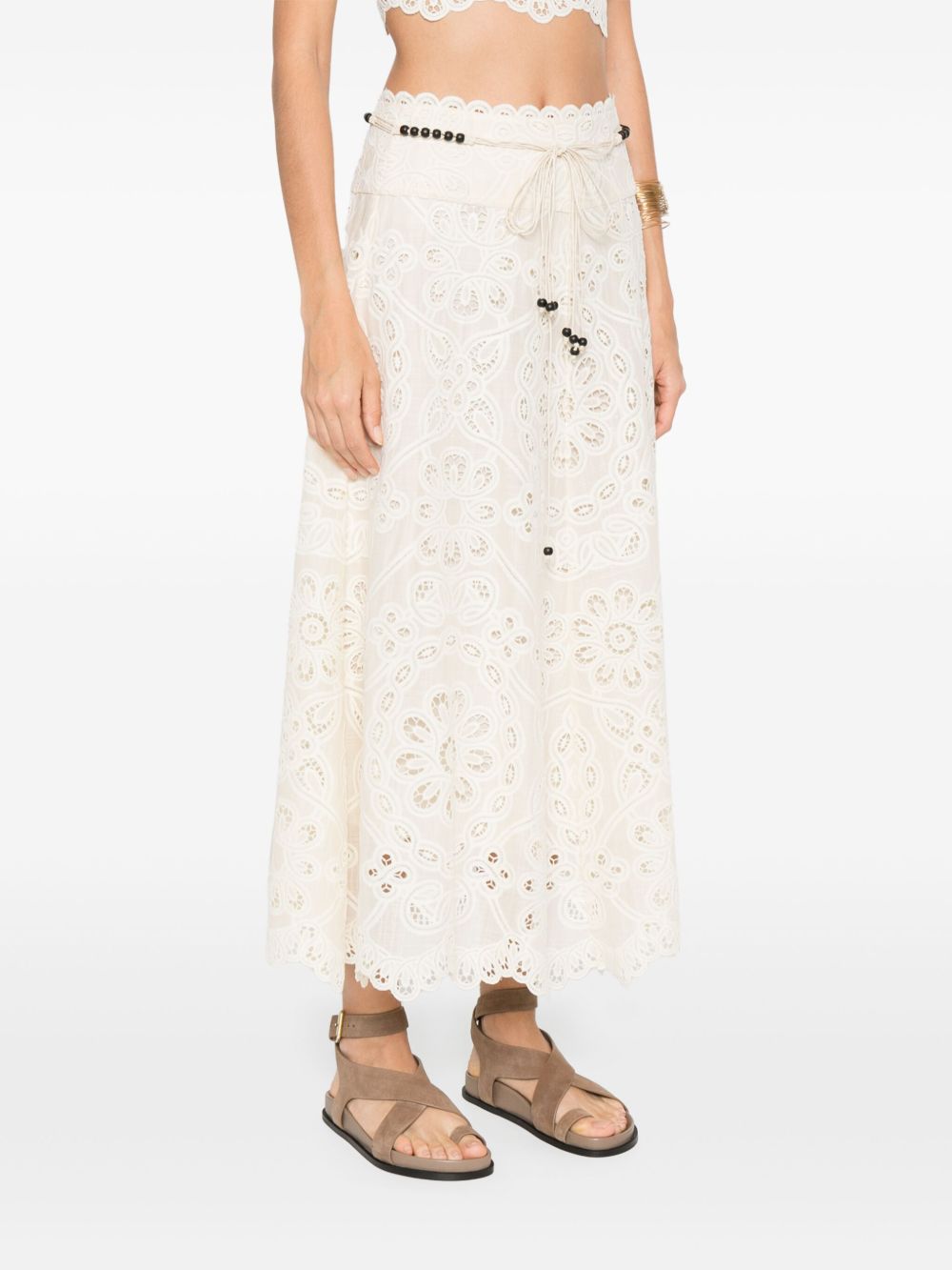 Zimmermann Skirts Ivory Zimmermann