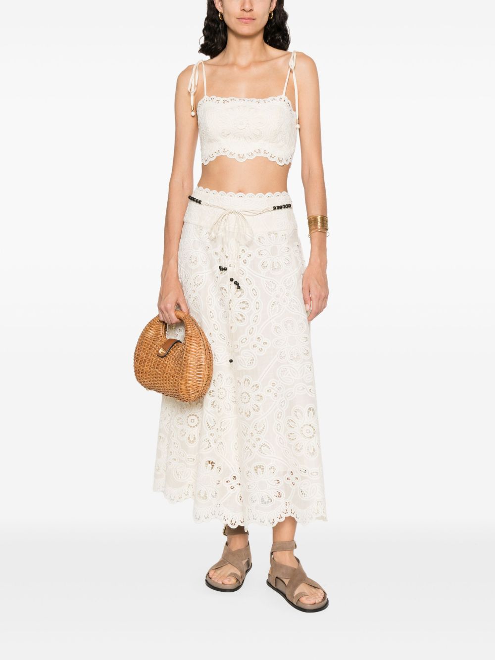 Zimmermann Skirts Ivory Zimmermann