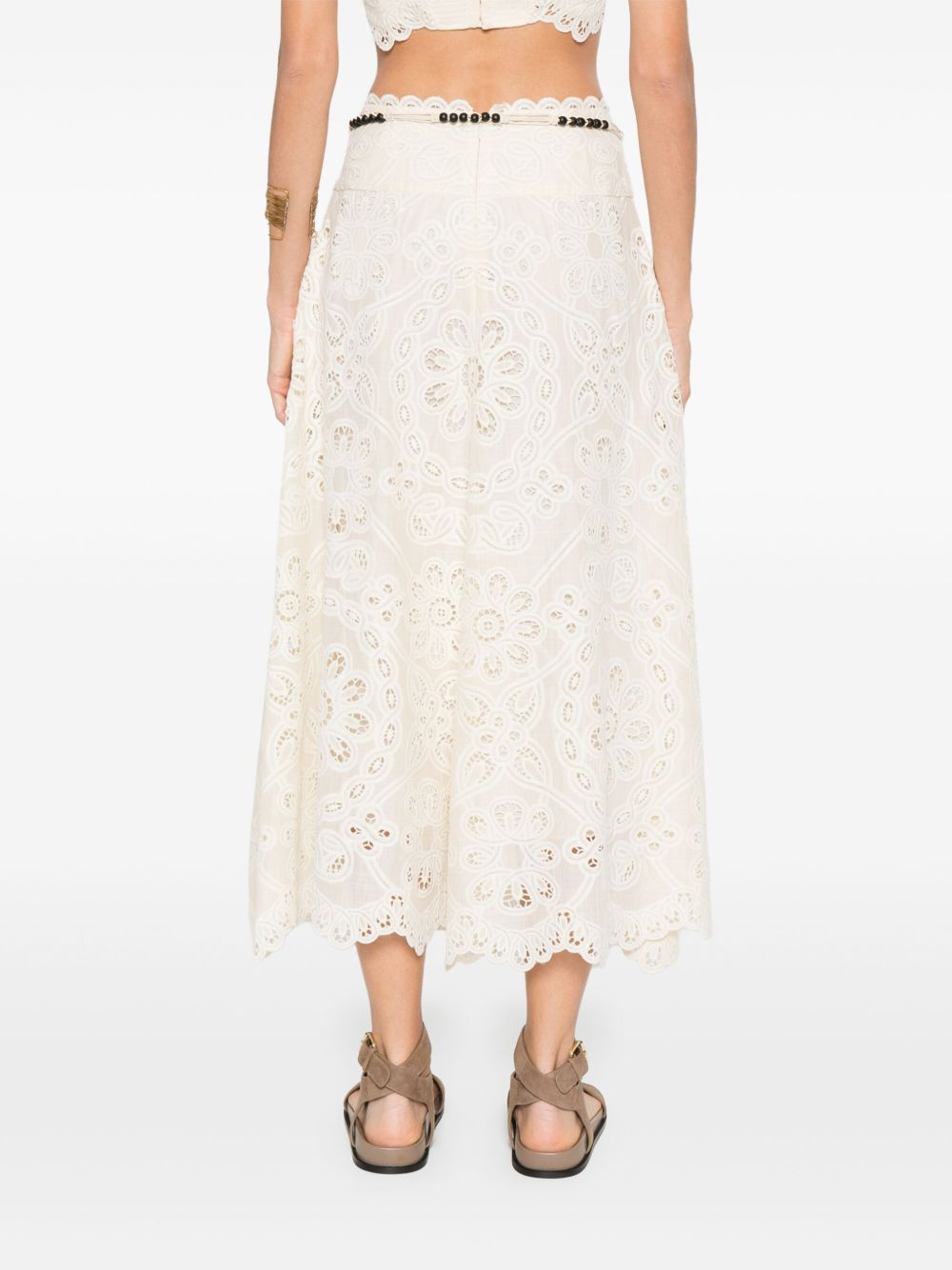 Zimmermann Skirts Ivory Zimmermann