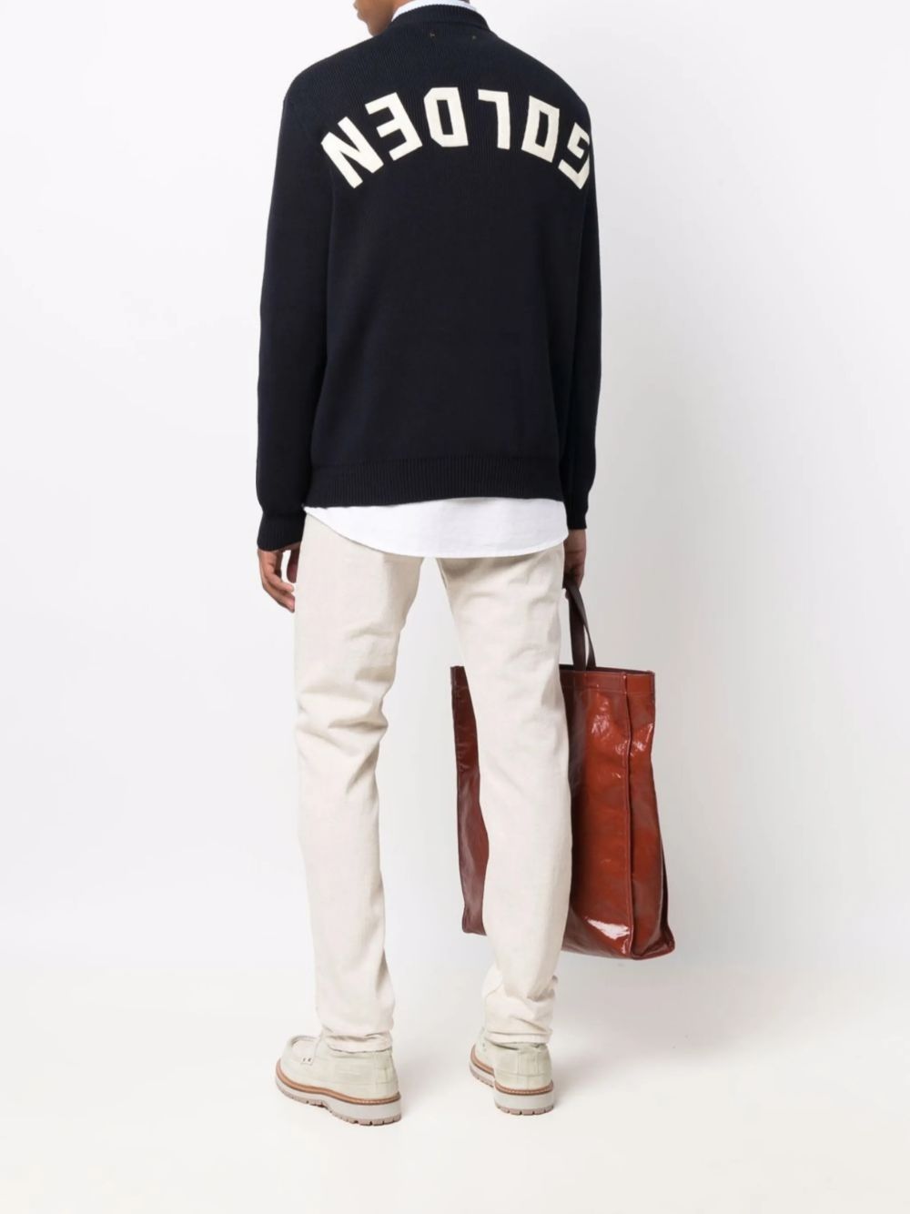 Golden Goose Sweaters Blue Golden Goose