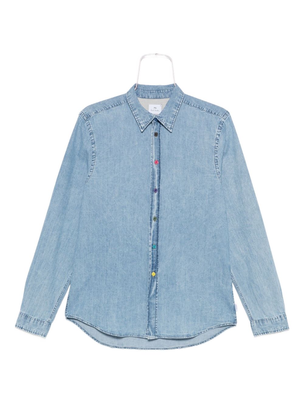 PS By Paul Smith Shirts Clear Blue PS By Paul Smith 