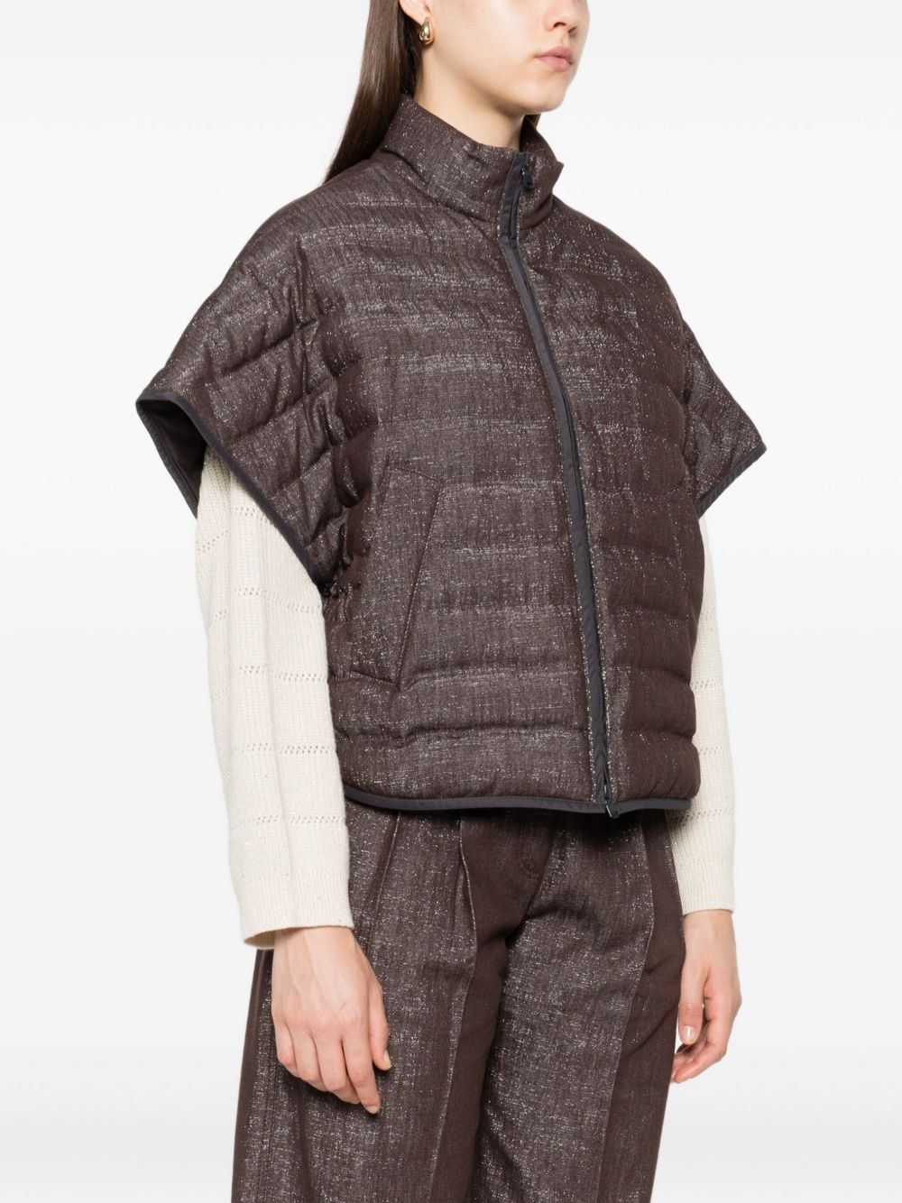 Brunello Cucinelli Coats Brown - Gallerias