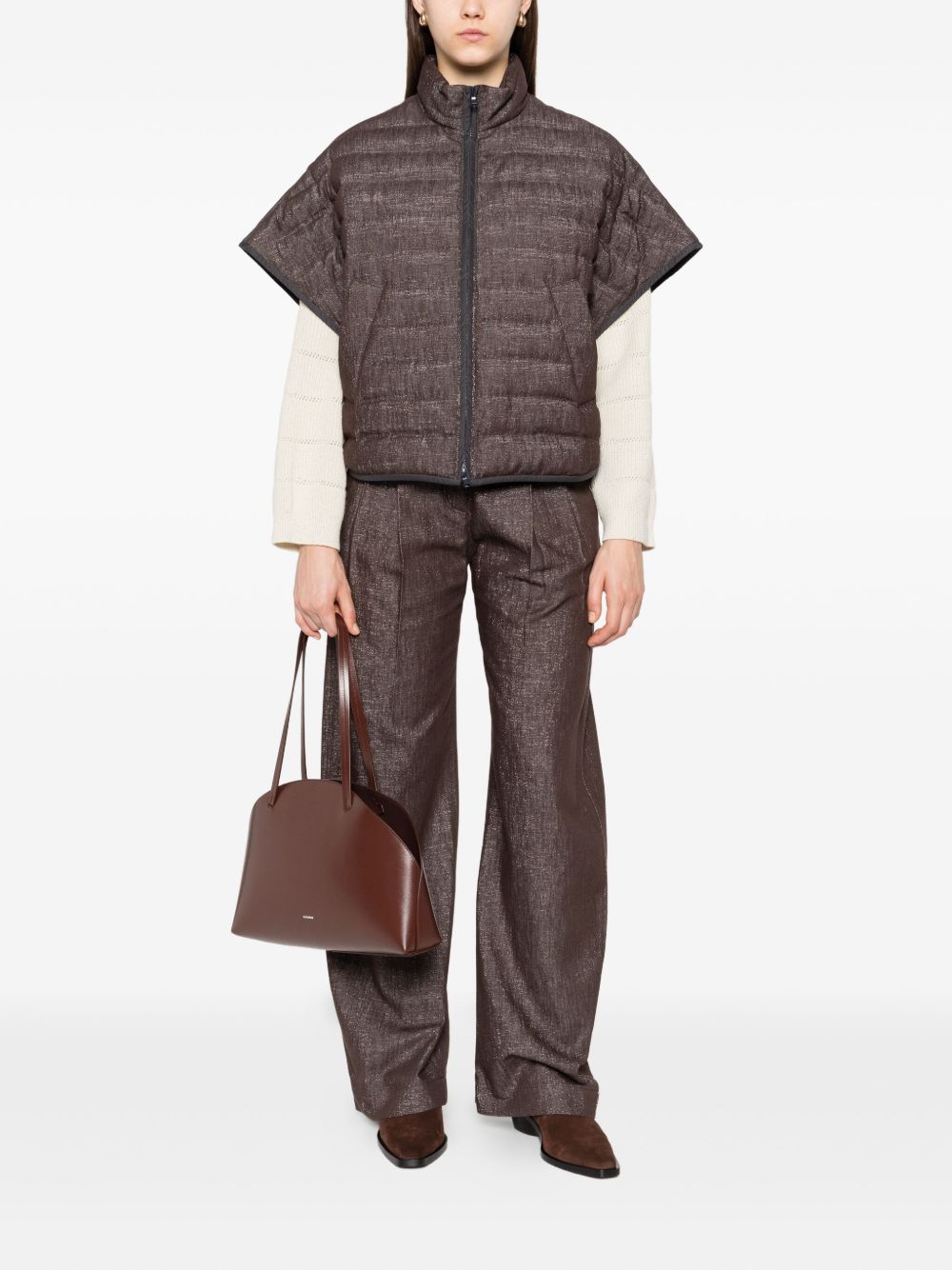 Brunello Cucinelli Coats Brown - Gallerias