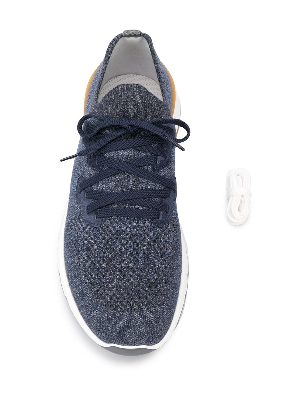 Brunello Cucinelli Cotton chiné knit runners Brunello Cucinelli