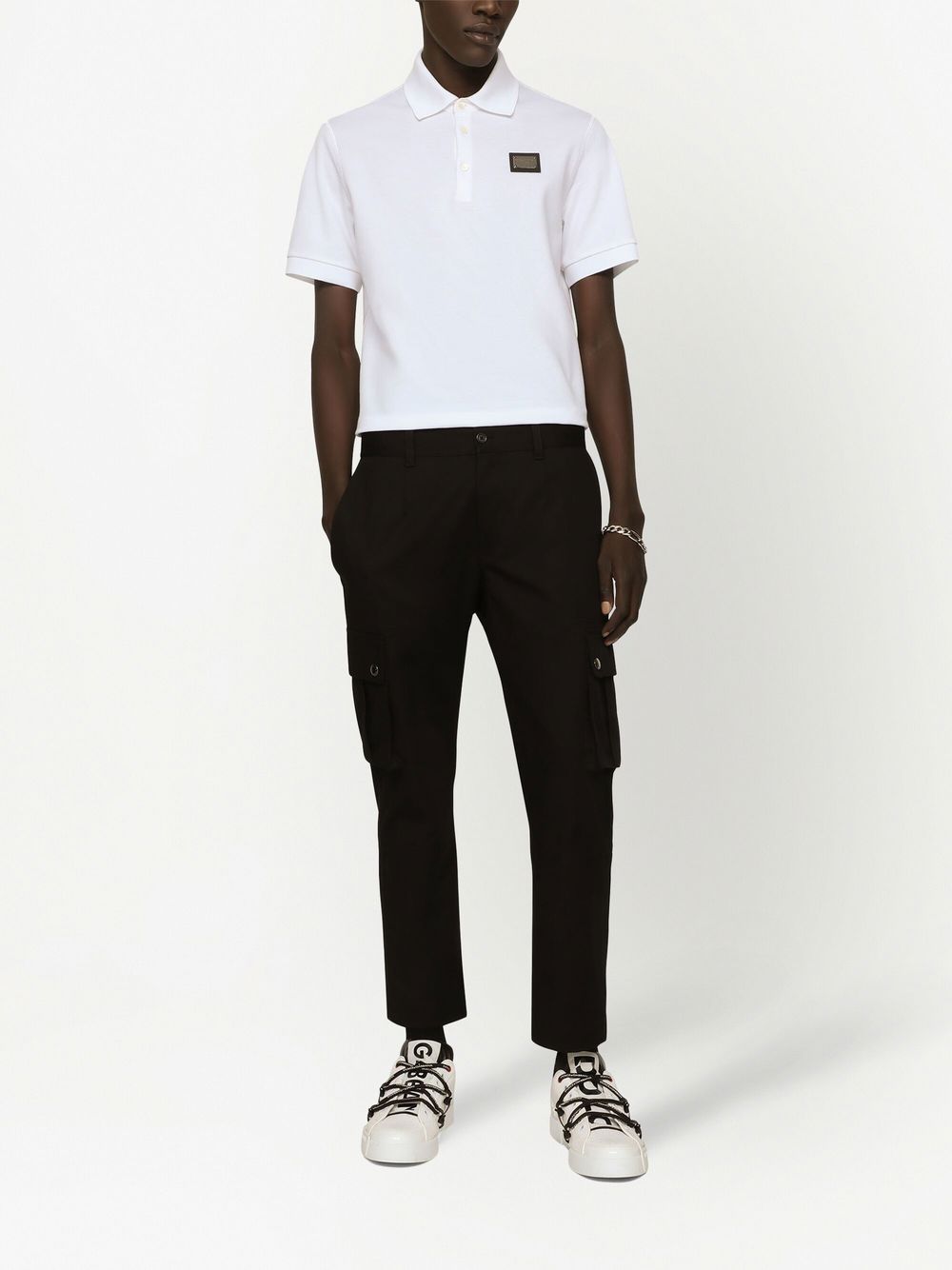Dolce & Gabbana Logo cotton polo shirt Dolce & Gabbana