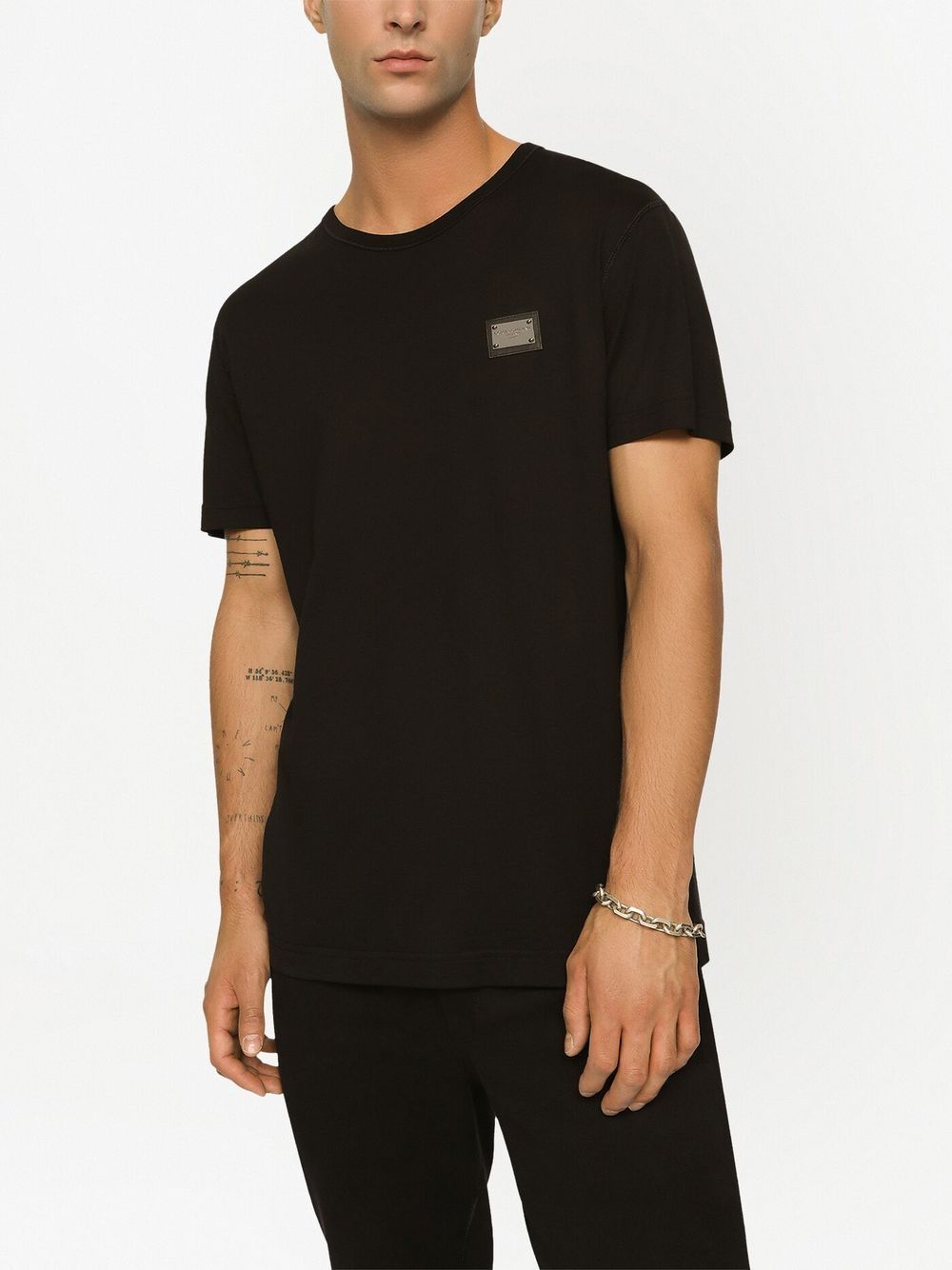 Dolce & Gabbana logo-tag Cotton T-shirt Dolce & Gabbana