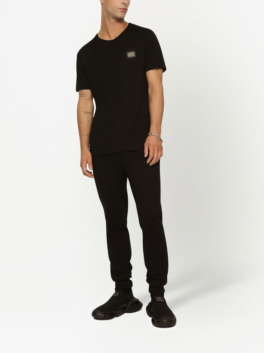 Dolce & Gabbana logo-tag Cotton T-shirt Dolce & Gabbana
