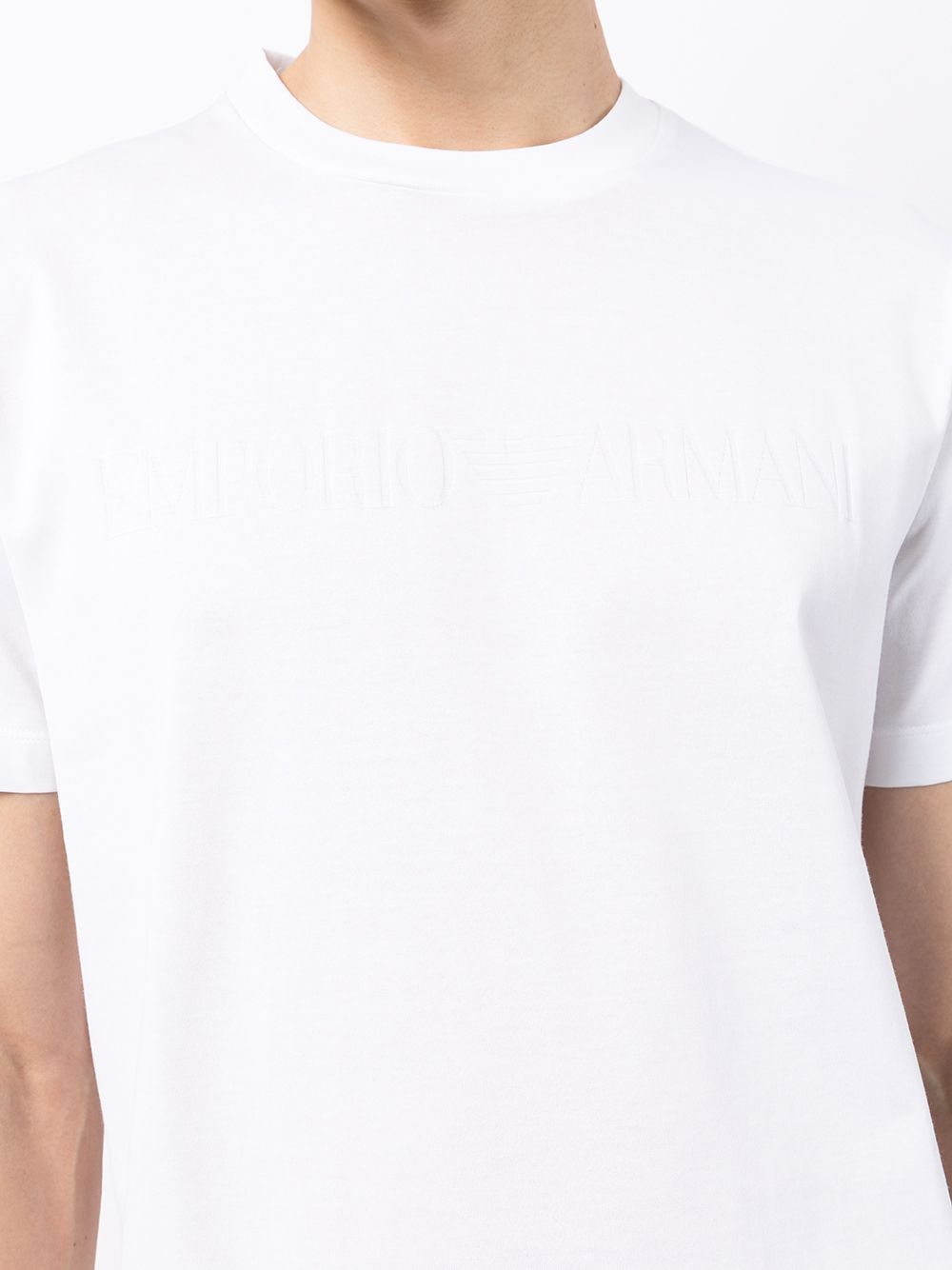 Emporio Armani T-shirts and Polos White Emporio Armani