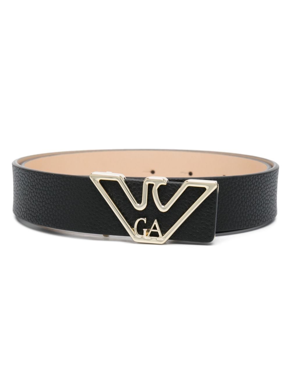 Emporio Armani logo-buckle belt Emporio Armani 