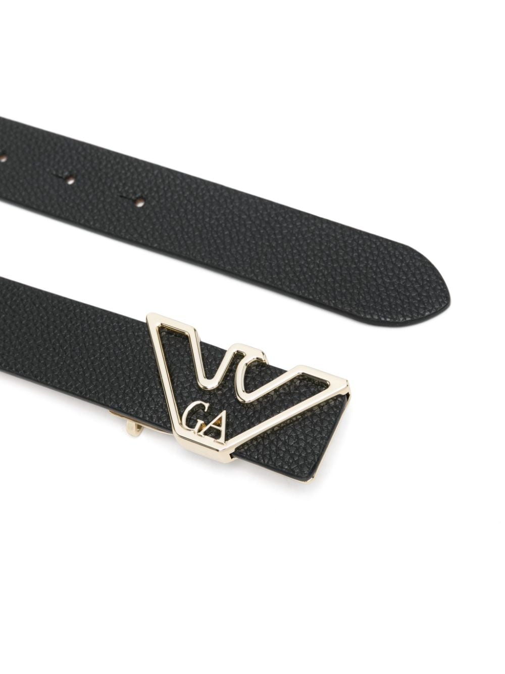 Emporio Armani logo-buckle belt Emporio Armani 