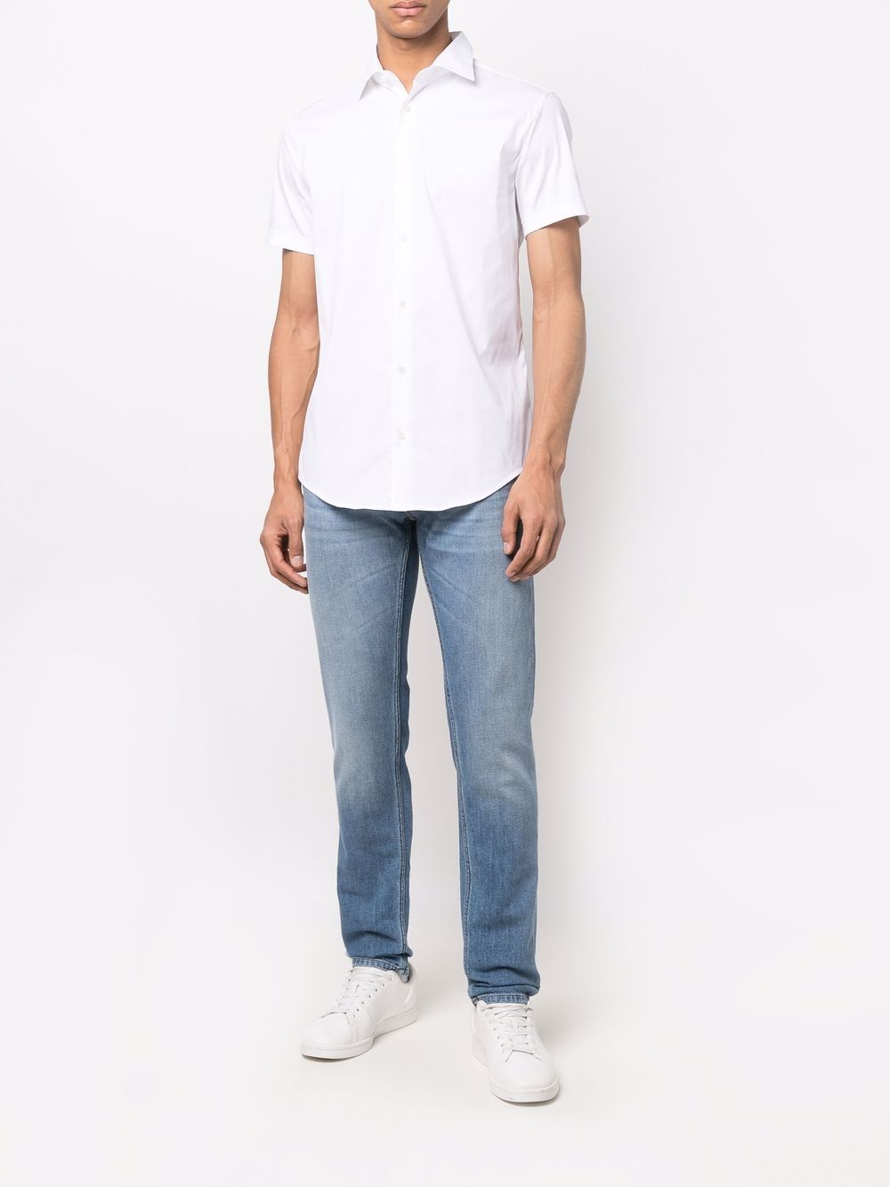 Emporio Armani Shirts White Emporio Armani 