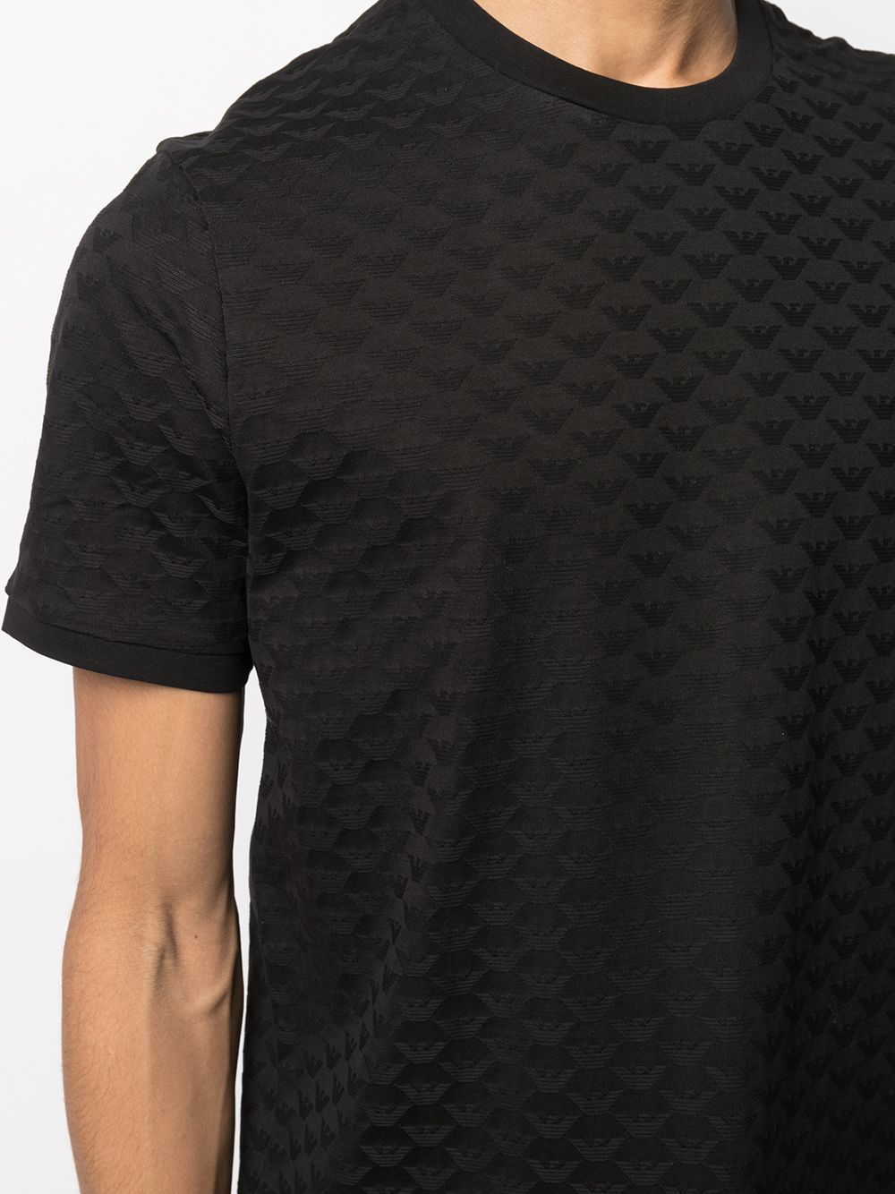Emporio Armani T-shirts and Polos Black Emporio Armani