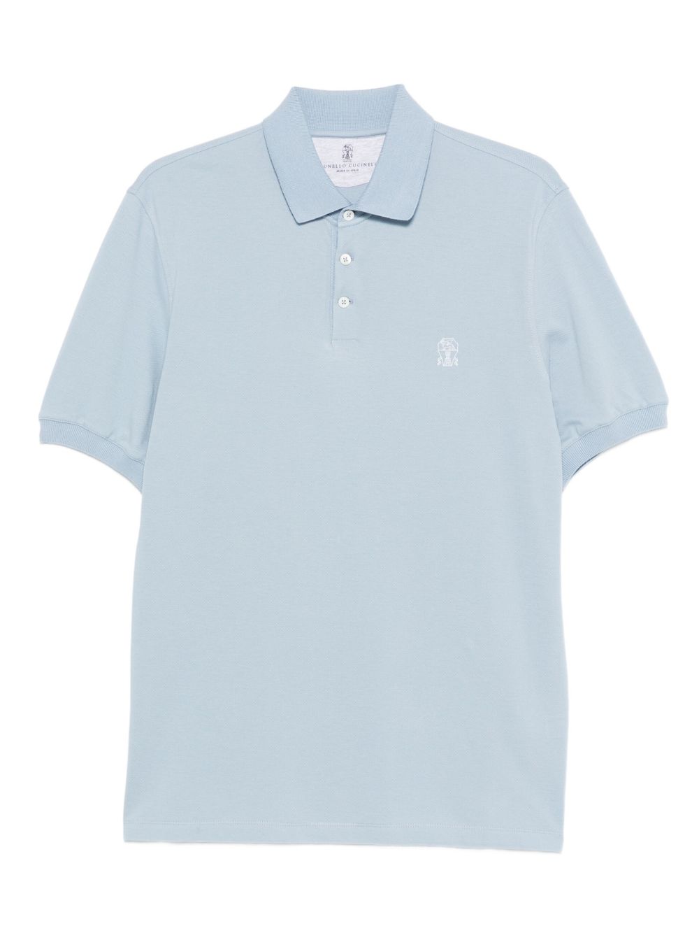 Brunello Cucinelli T-shirts and Polos Clear Blue Brunello Cucinelli
