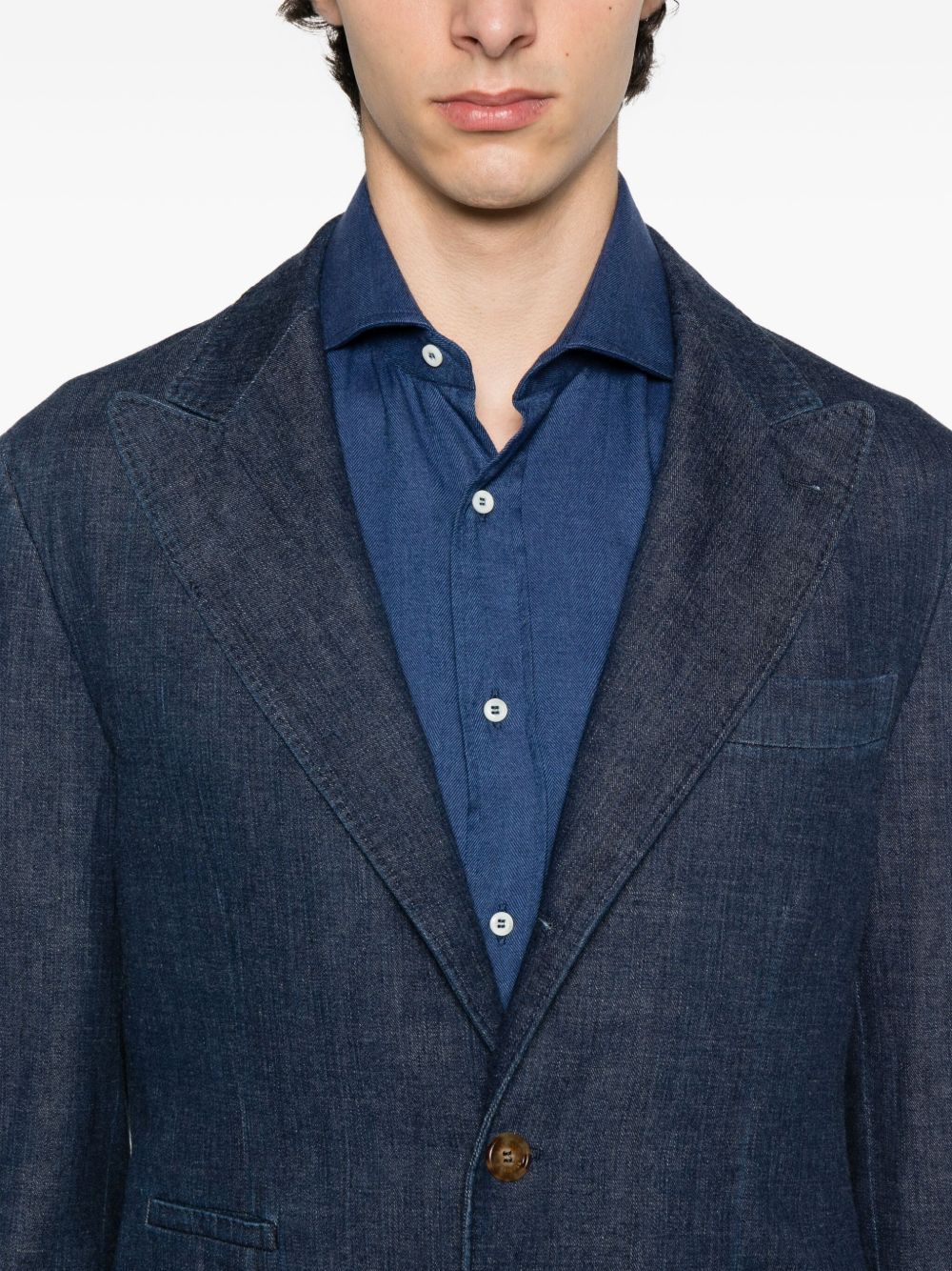 Brunello Cucinelli Jackets Blue Brunello Cucinelli