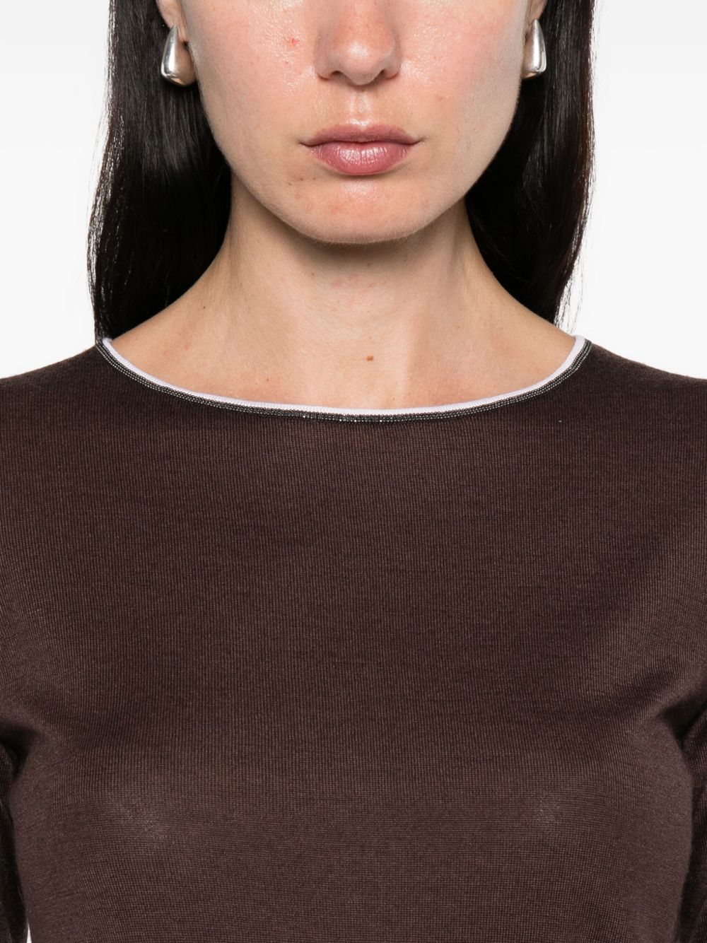 Brunello Cucinelli Sweaters Brown Brunello Cucinelli