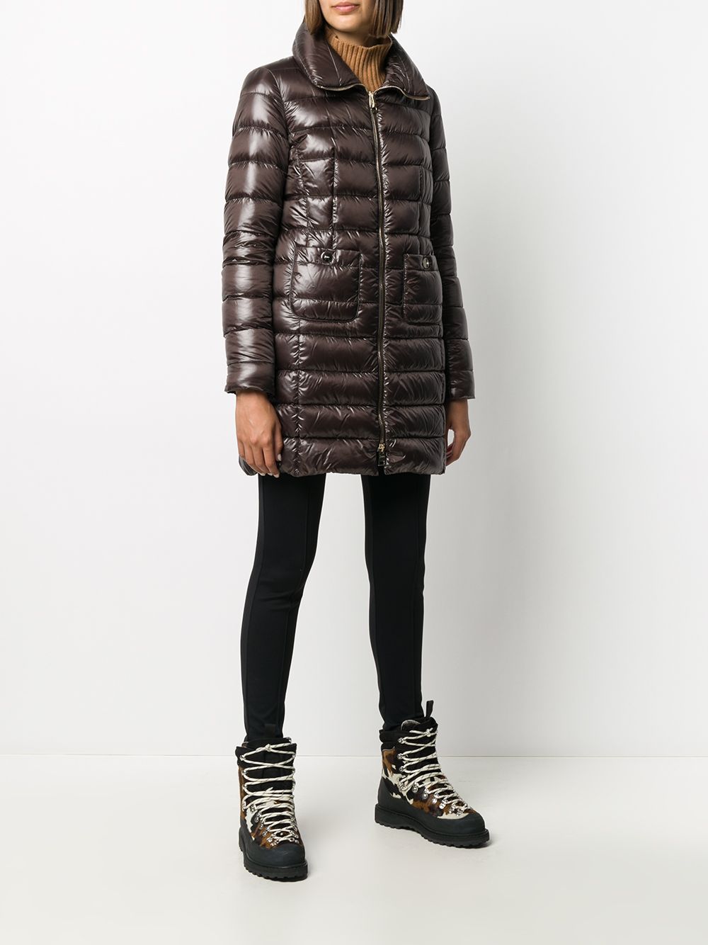 Herno Coats Brown Herno