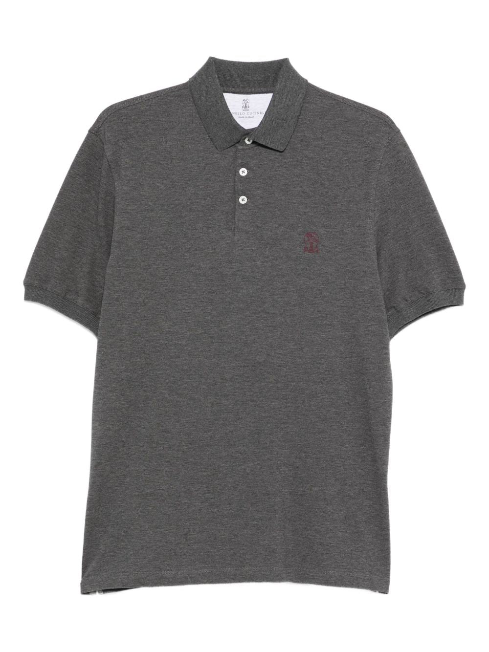 Brunello Cucinelli T-shirts and Polos Grey Brunello Cucinelli