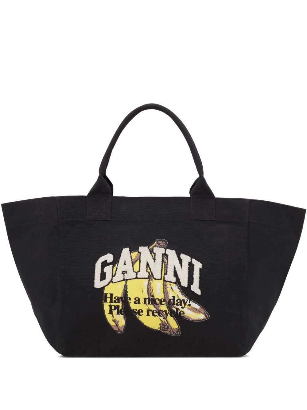 Ganni Organic cotton XXL tote bag Ganni 