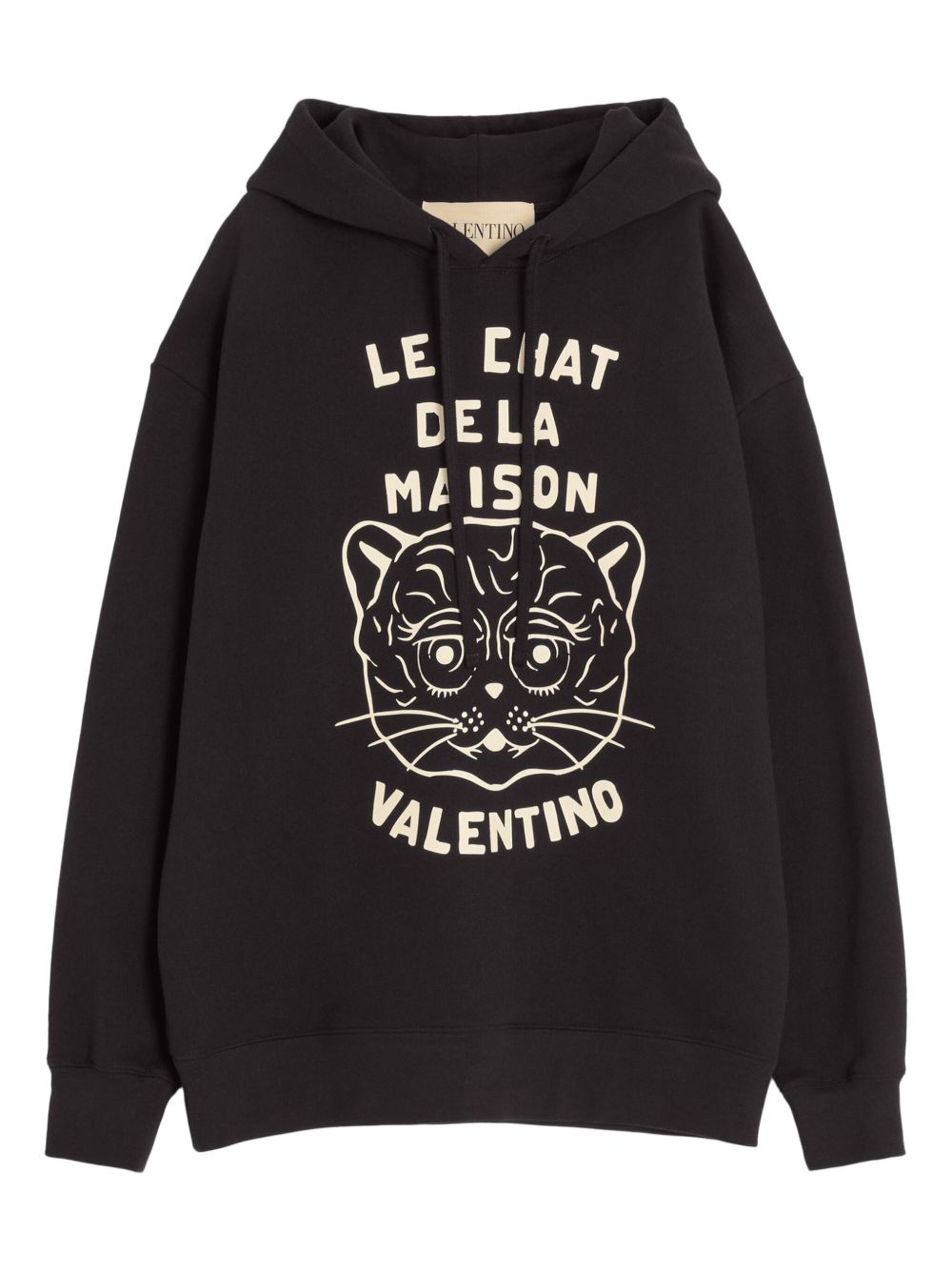 Valentino Chat de La Maison patch hoodie Valentino