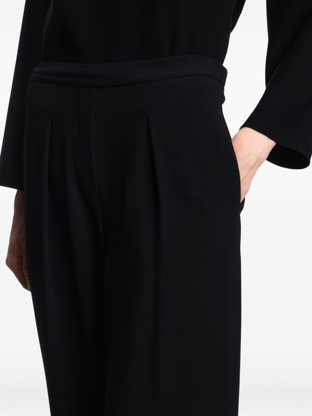 Emporio Armani Trousers Black Emporio Armani