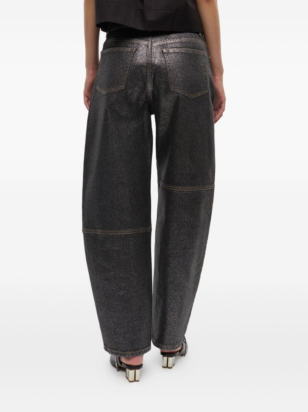 GANNI Jeans Black Ganni