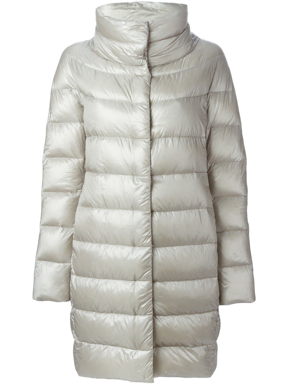 Herno Coats Light Grey Herno